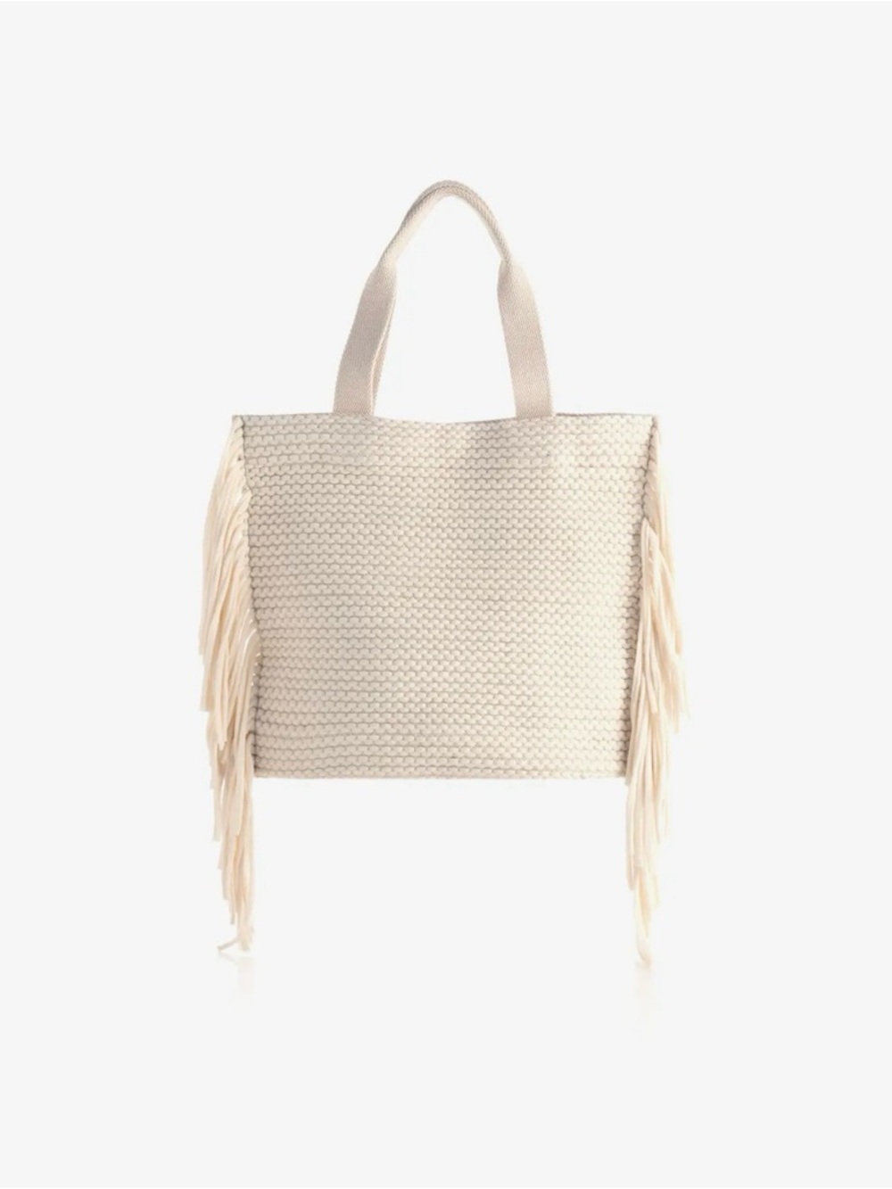 NWT Shiraleah Mavis Fringe Tote Bag with SnapClosure